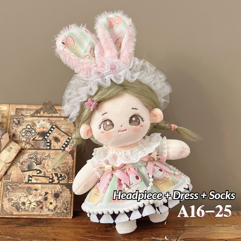중국 스타일 Hanfu 인형 복장 20cm 면화 플러시 - Vintage Collectible Accessories 리뷰 및 가격