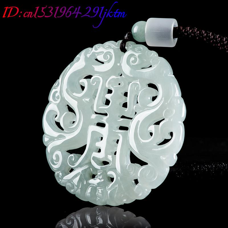 버마산 경옥 드래곤 펜던트 목걸이 여성용 빈티지 선물  - Vintage Necklace 리뷰 및 가격