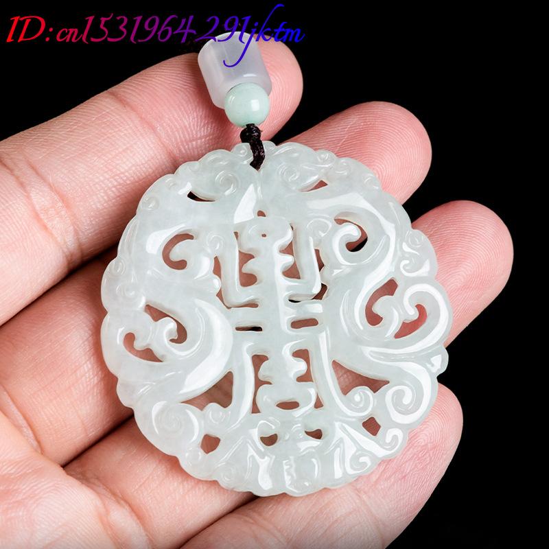 버마산 경옥 드래곤 펜던트 목걸이 여성용 빈티지 선물  - Vintage Necklace 리뷰 및 가격