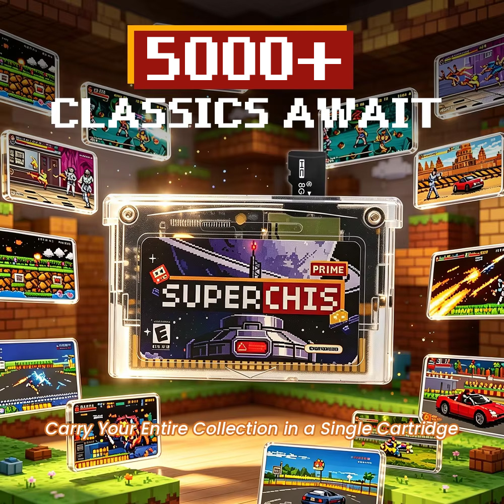 레트로 슈퍼치스 플래시 게임 카트리지 (8GB TF 카 - Vintage Game Collection 리뷰 및 가격
