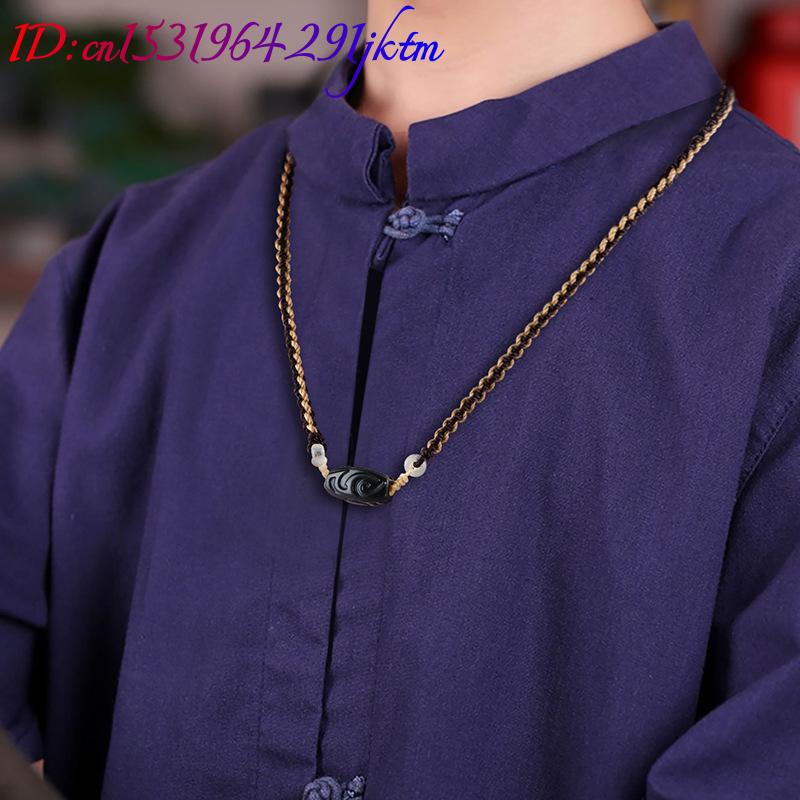 헤티안 옥 조각 비즈 펜던트 목걸이 빈티지 패션 액세서 - Vintage Necklace 리뷰 및 가격