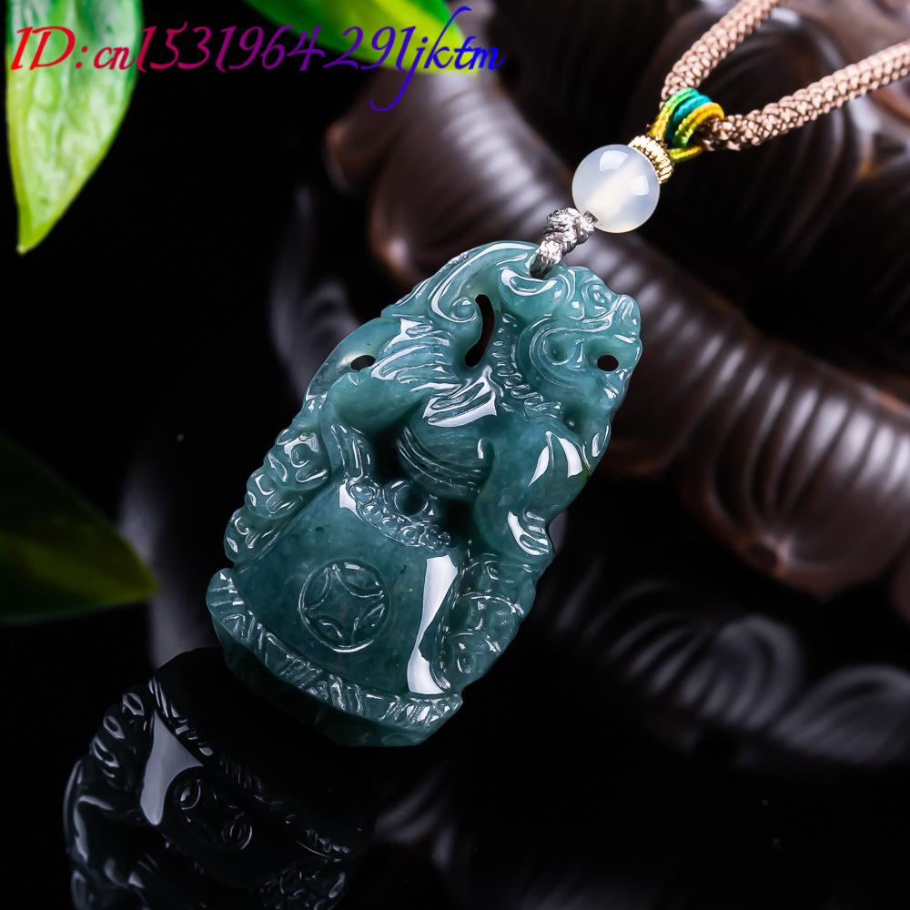 버마산 비취석 픽시우 펜던트 디자이너 원석 부적 진짜  - Vintage Necklace 리뷰 및 가격