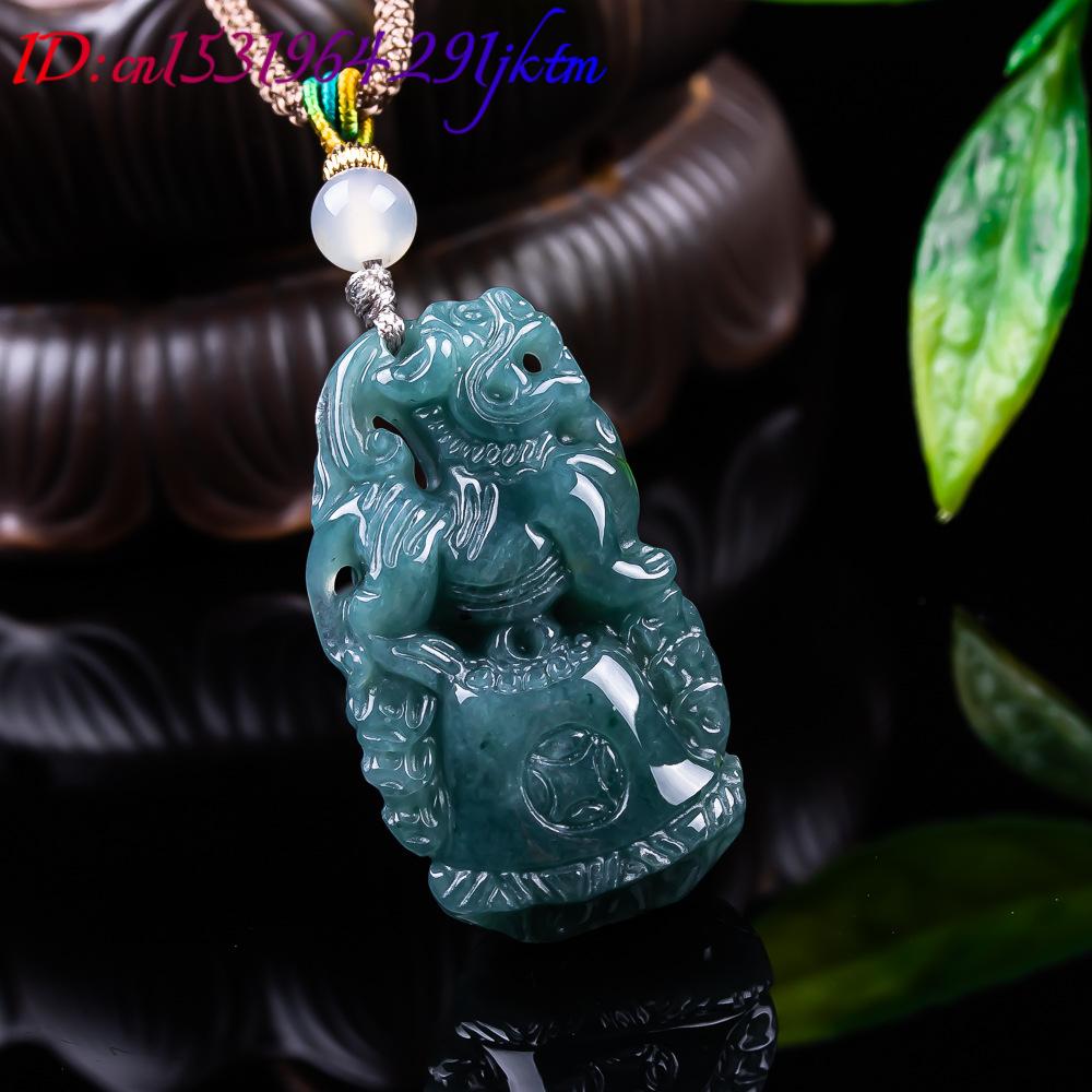 버마산 비취석 픽시우 펜던트 디자이너 원석 부적 진짜  - Vintage Necklace 리뷰 및 가격