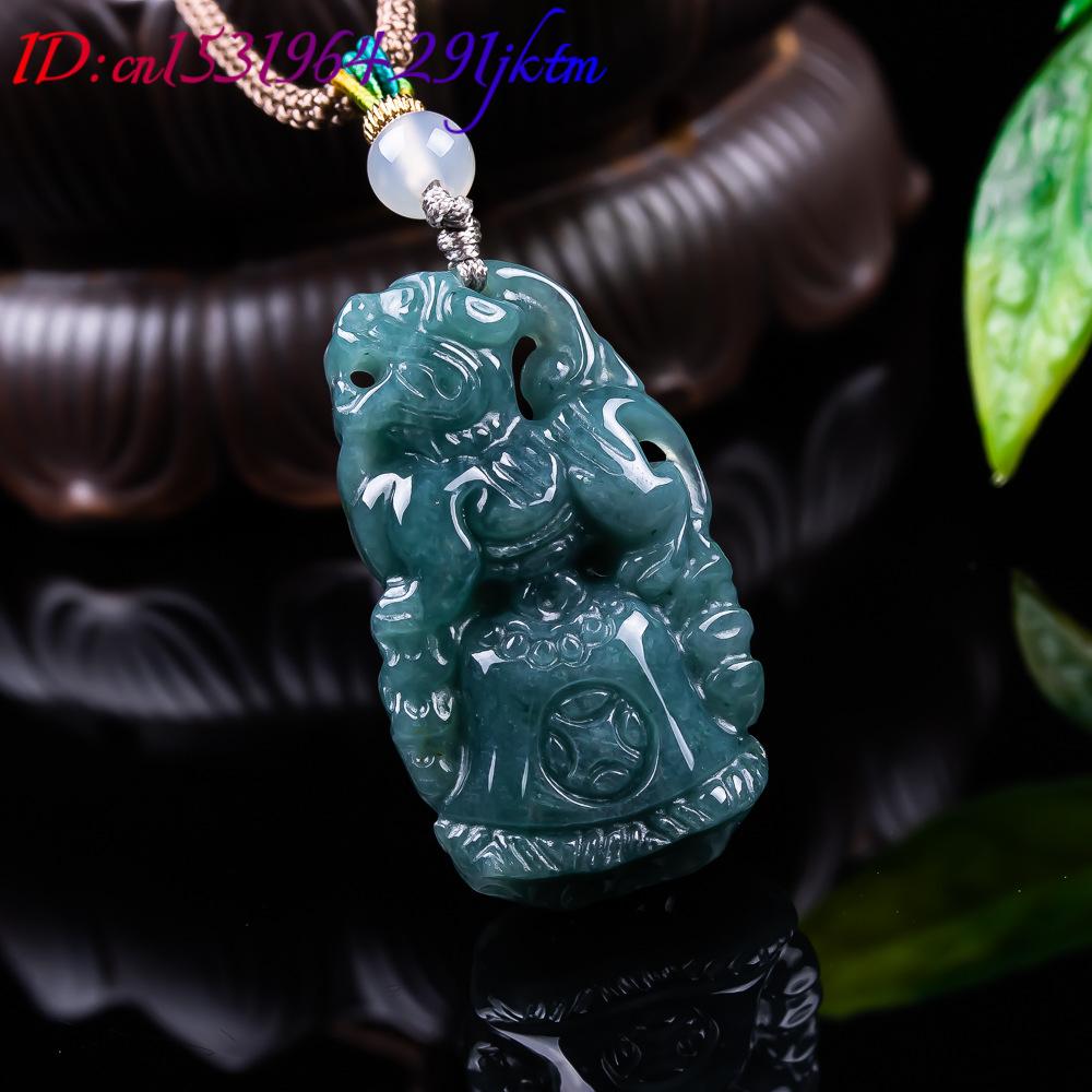 버마산 비취석 픽시우 펜던트 디자이너 원석 부적 진짜  - Vintage Necklace 리뷰 및 가격