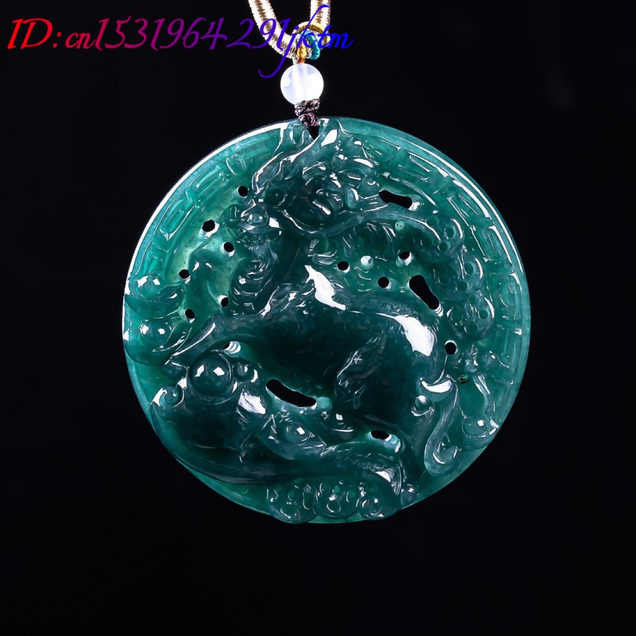 버마산 경옥 드래곤 펜던트 원석 진짜 옥 여성용 선물  - Vintage Necklace 리뷰 및 가격
