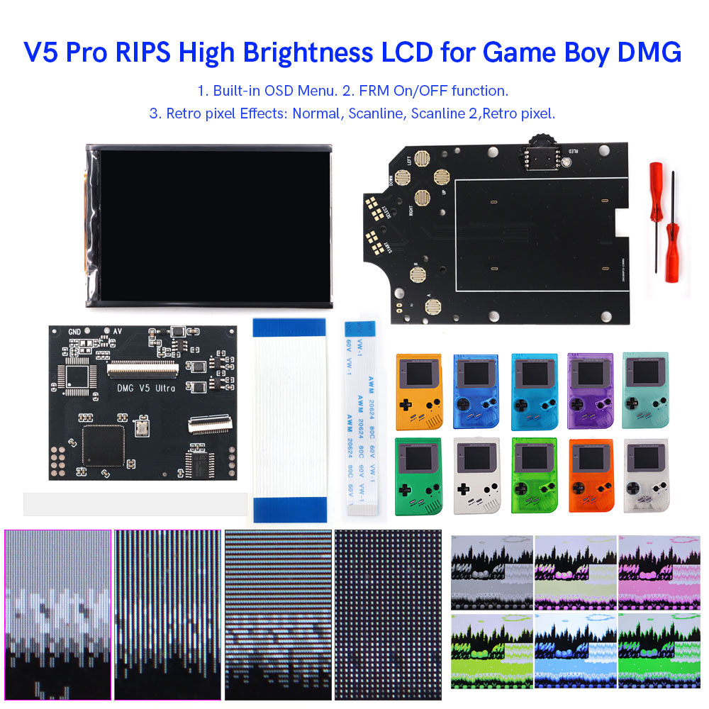 HISPEEDIDO GB Dmg V5 Pro 36컬러  - Vintage Game Collection 리뷰 및 가격