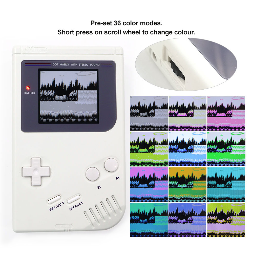 HISPEEDIDO GB Dmg V5 Pro 36컬러  - Vintage Game Collection 리뷰 및 가격