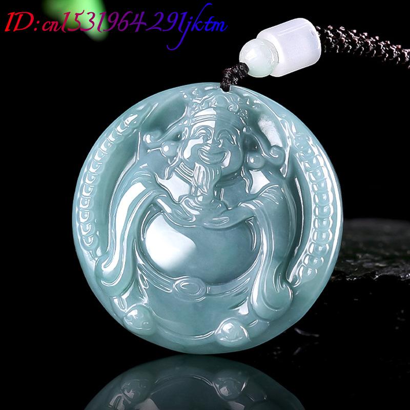 버마산 비취 재질의 부의 신 펜던트 목걸이 참 장식품  - Vintage Necklace 리뷰 및 가격
