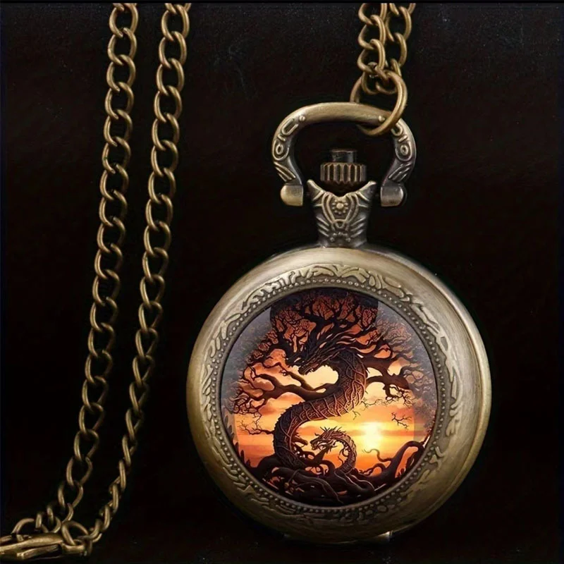 혼합 패턴 빈티지 회중시계 블라인드 박스 랜덤 스타일  - Vintage Necklace 리뷰 및 가격